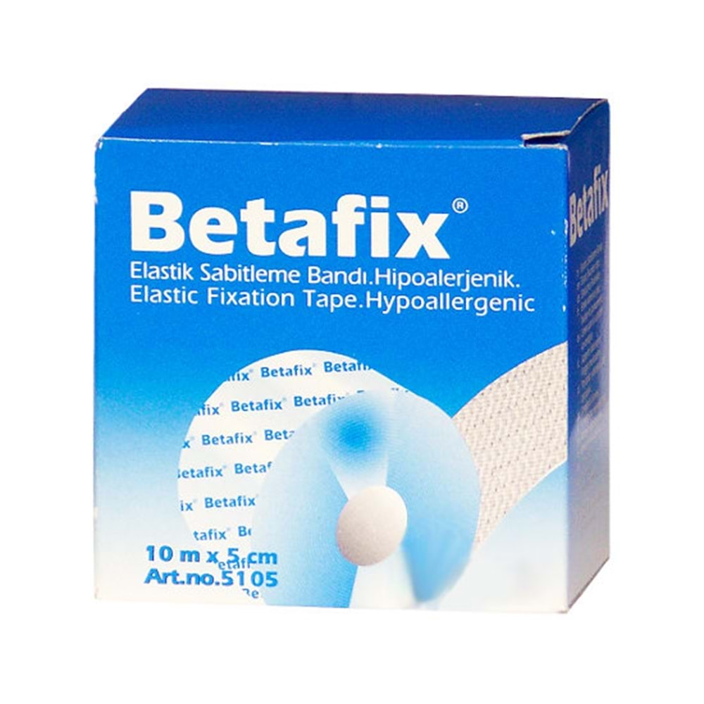 5cmx10m Elastik Sabitleme Bandı Betafix 5105