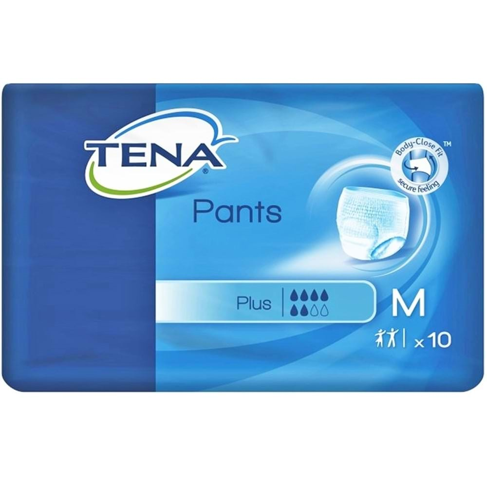 Külotlu Hasta Bezi Tena Pants Plus Emici Külot Medium 10lu