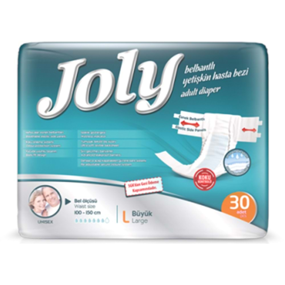 Bağlamalı Hasta Bezi Joly Jumbo Large 30lu