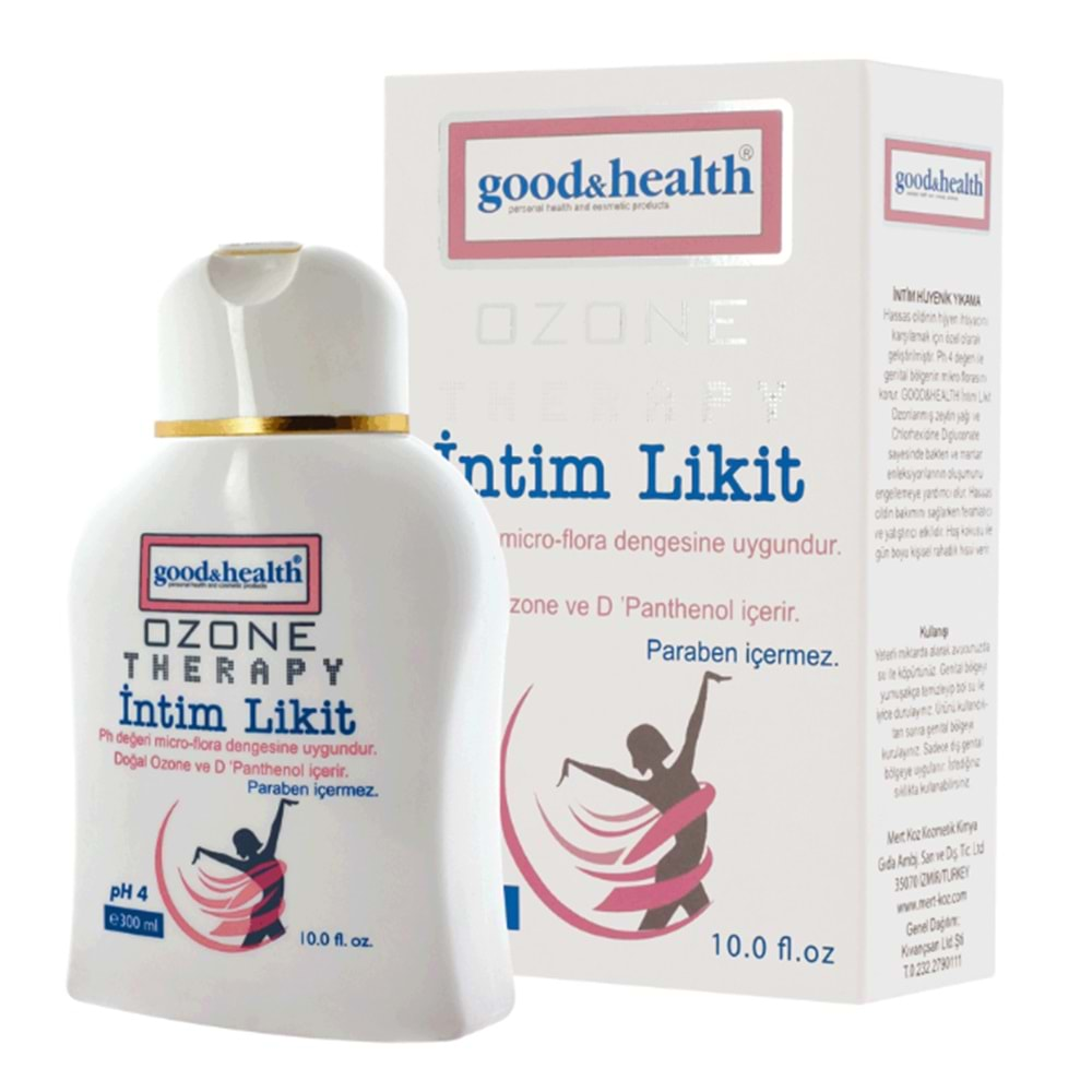 Ozonlu İntim Temizleme Jeli Good-Health Ozone Therapy 300ml