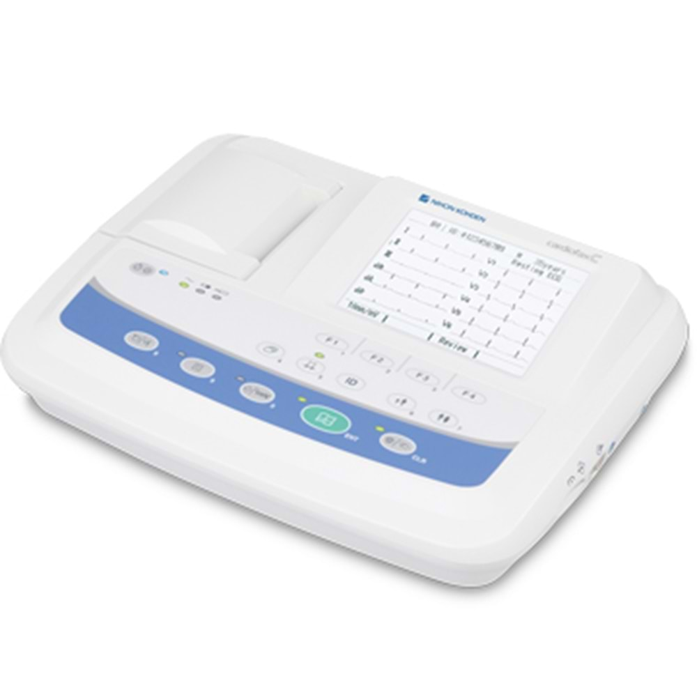 3 Kanallı EKG Cihazı Nihon Kohden Cardiofax C ECG-2150