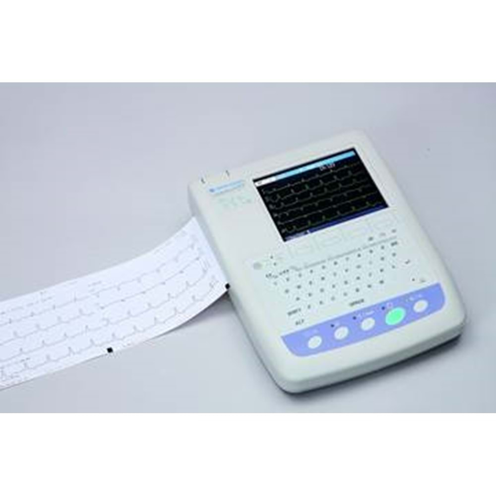 6 Kanallı EKG Cihazı Nihon Kohden Cardiofax VET ECG-1950K