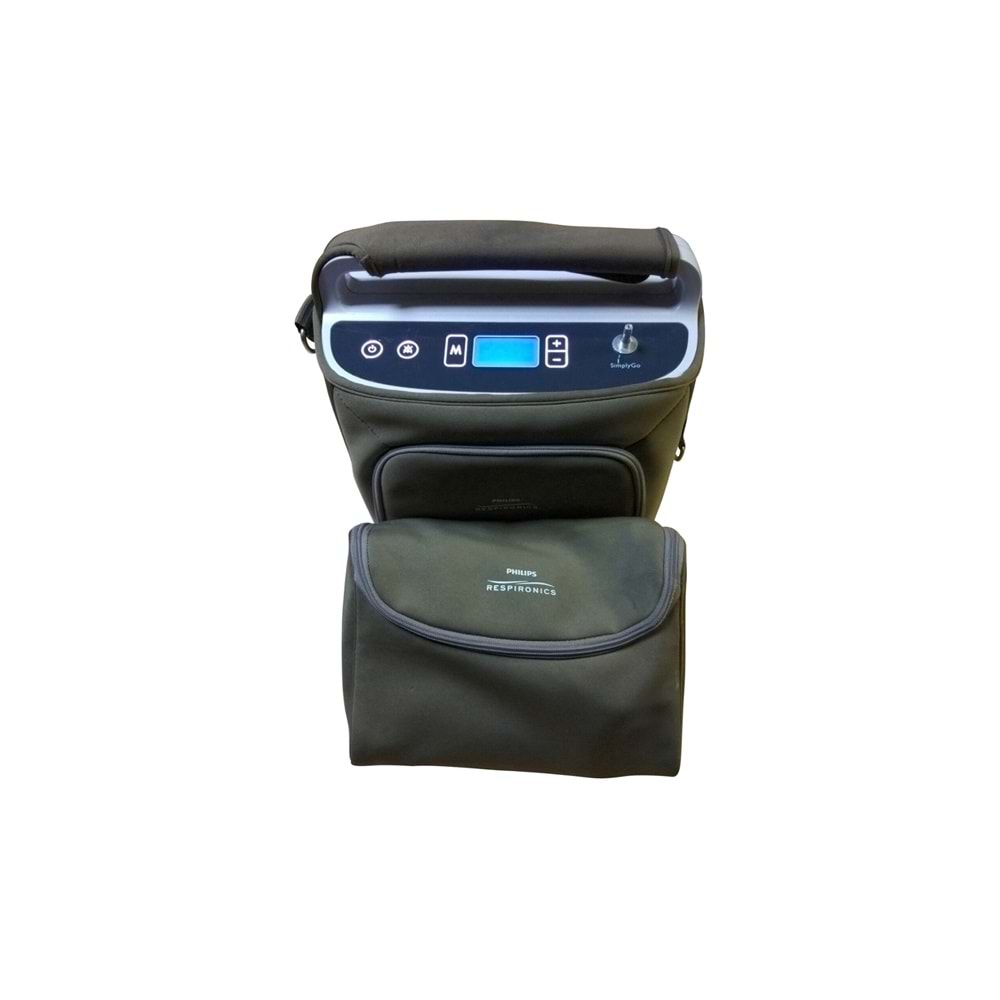 İkinci El 4kg Taşınabilir Oksijen Konsantratörü Philips Respironics Simply Go