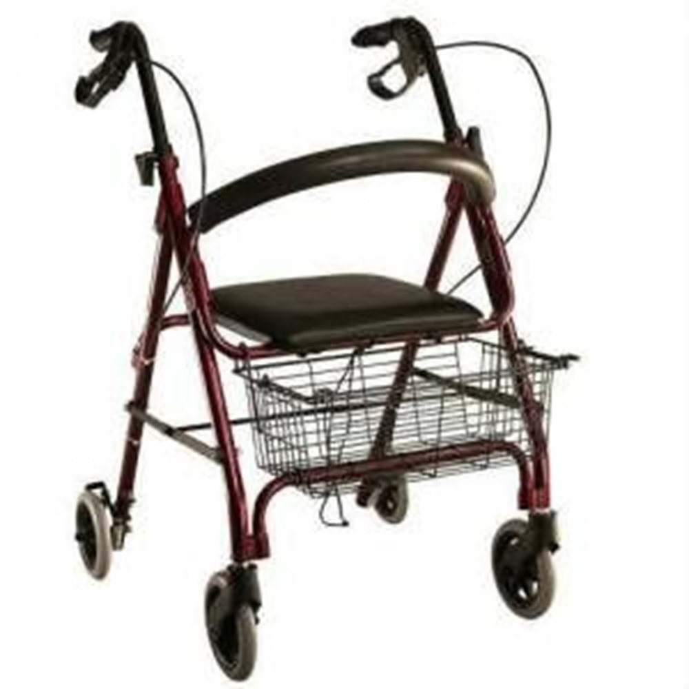 Yetişkin Tekerlekli Rollatör Walker (Yürüteç) Comfort Plus KY-9144L