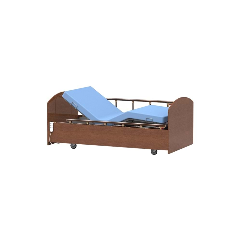 4 Motorlu Hasta Karyolası Maxicare Risebed MC-3300