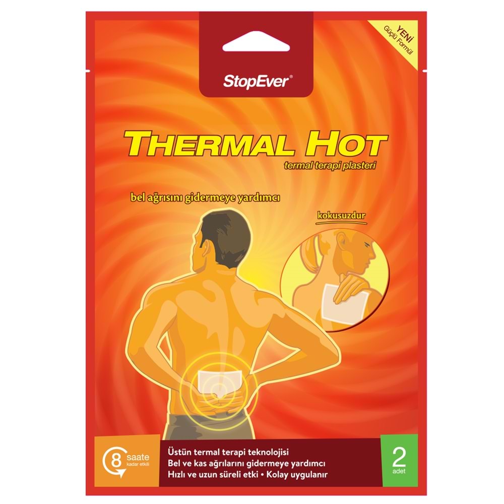 Sıcak Kompres Stopever Thermal Hot Ağrı Terapisi 2li