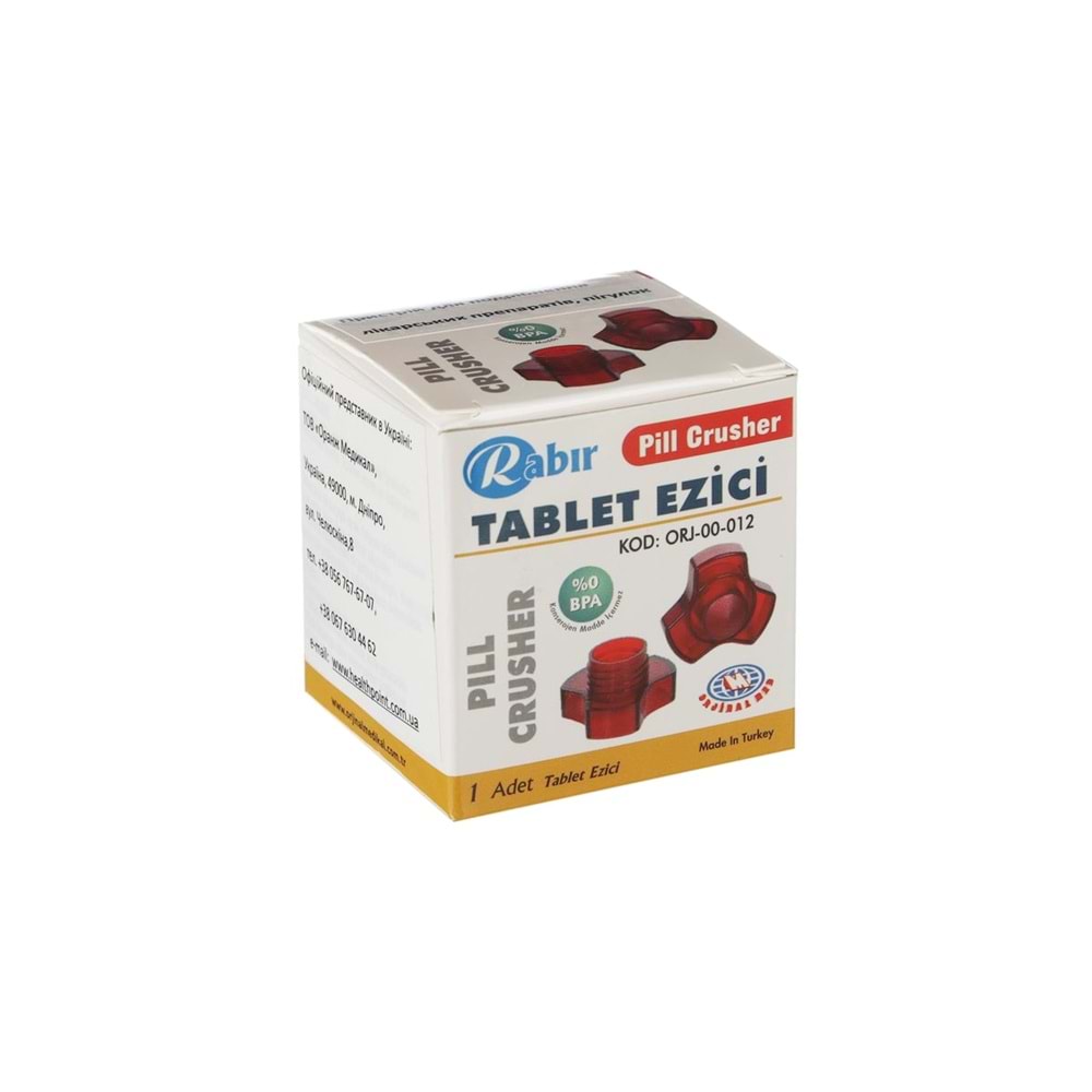 Tablet İlaç Ezici Rabır ORJ-00-012