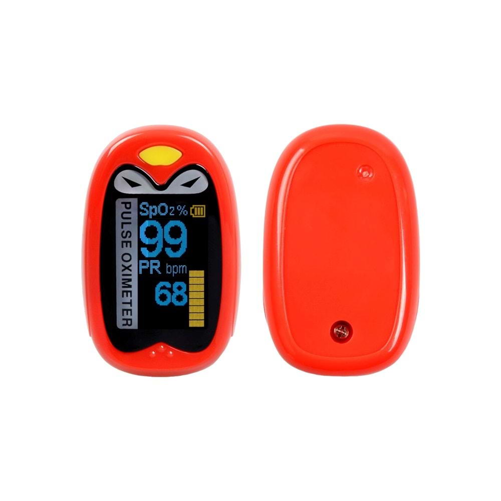 Parmak Tipi Pulse Oksimetre G-Life K1 Kırmızı