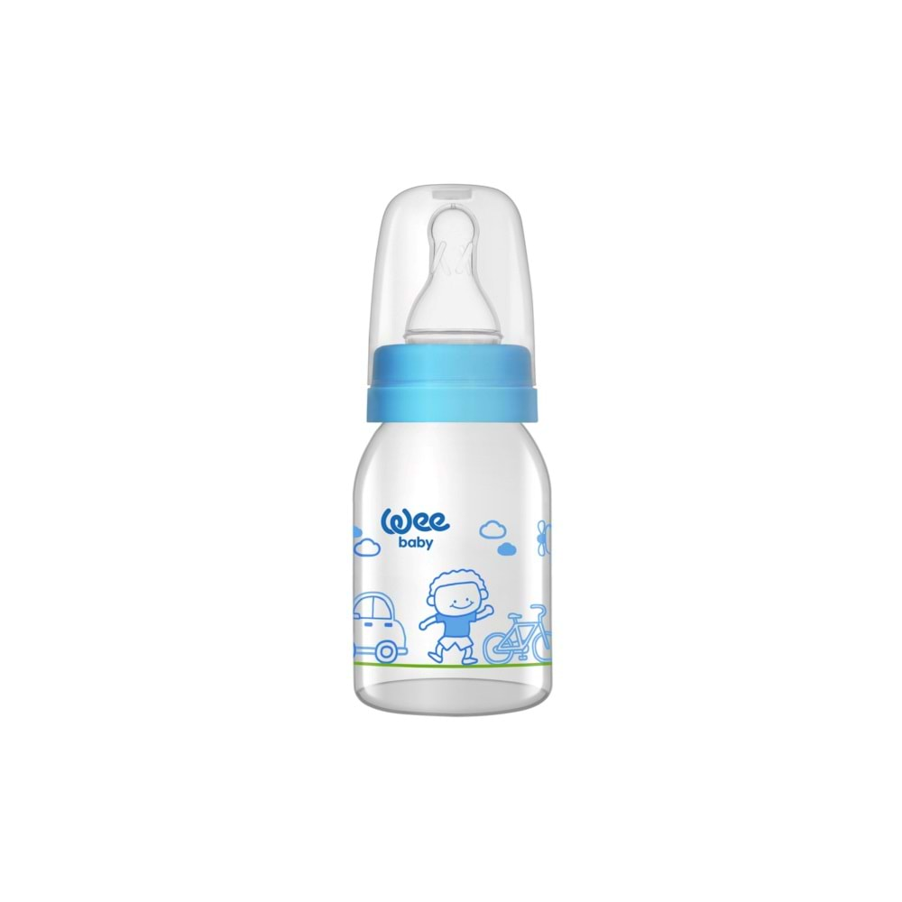 Cam Biberon Wee Baby 877 Mavi 125ml Çocuk