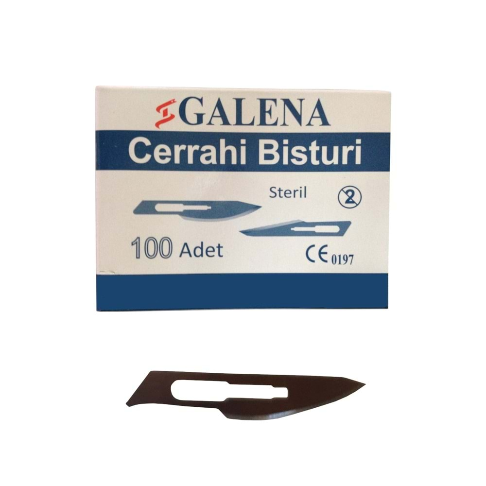 Steril Bistüri Ucu Galena No: 22 100lü