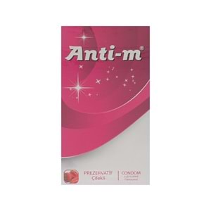 Prezervatif Anti-m Çilek Aromalı 12li