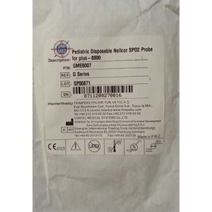 Disposable Pulse Oksimetre Probu Plusmed GME0007