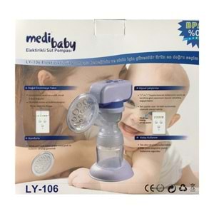 Elektrikli Tekli Göğüs Pompası Medibaby LY-106