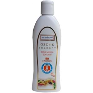 Ozonlu 50 Faktör Güneş Losyonu Good-Health Ozone Therapy 250ml