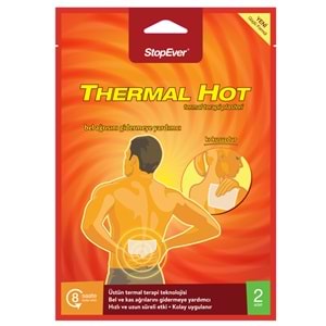 Sıcak Kompres Stopever Thermal Hot Ağrı Terapisi 2li