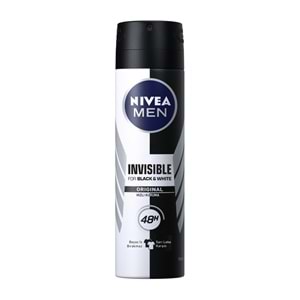 Sprey Deodorant Nivea Men Invisible Black-White Power 150ml