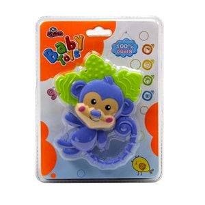 Çıngıraklı Maymun Vardem Baby Toys SL84801-21 0-6 Aylık