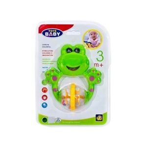 Asorti Çıngıraklı Kurbağa Toys Baby 7788-D2