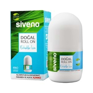 Doğal Roll-On Deodorant Siveno Erkek 50ml