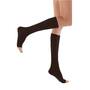 CCL2 A Diz Altı Varis Çorabı Wollex 857 No: 4 Siyah