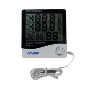 Nem-Sıcaklık Ölçer (Termo-Higrometre) VZN HTC-2