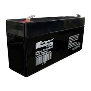 6.0Volt 3.2AH 20HR Batarya Deeppower NP3.2-6
