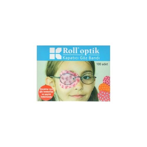 Yapışkanlı Göz Kapama Bandı Roll Optik 100lü