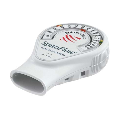 Peak Flow Metre (Pefmetre) SpiroFlow E5010-2 Yetişkin Beyaz