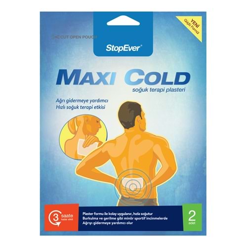 Soğuk Kompres Stopever Maxi Cold Ağrı Terapisi 2li