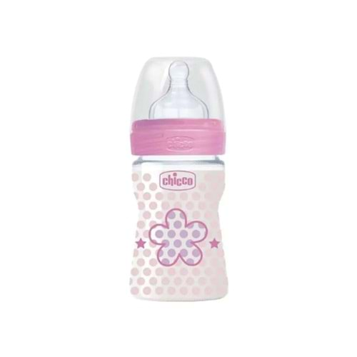 PP Biberon Chicco Wellbeing 00020611100040 0+ Aylık 150ml Pembe