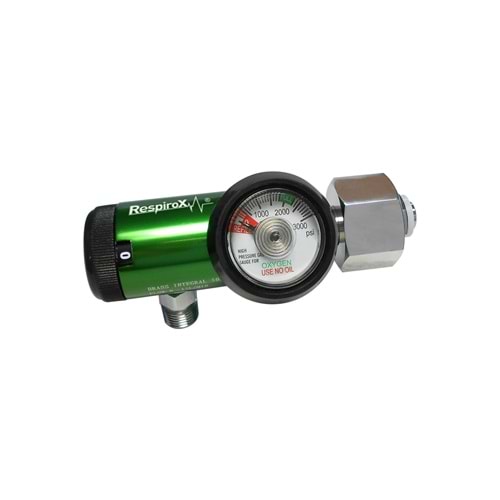 15L/dk Vanalı Medikal Tüp Manometresi Respirox VST-408