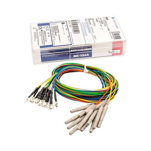 Gümüş Uçlu EEG Elektrodu Nihon Kohden NE-113A 26lı