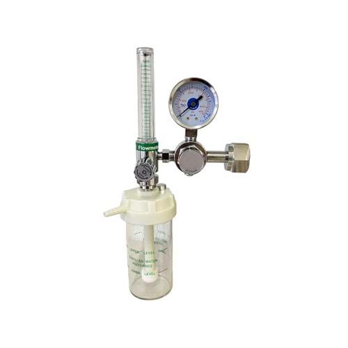 15L/dk Vanalı Medikal Tüp Manometresi Dizdar YR-86-12