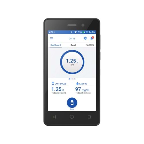 İkinci El Kişisel Diyabet Yöneticisi Omnipod Dash
