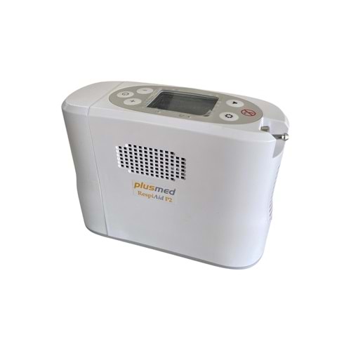 İkinci El 2kg Taşınabilir Oksijen Konsantratörü Plusmed RespiAid P2