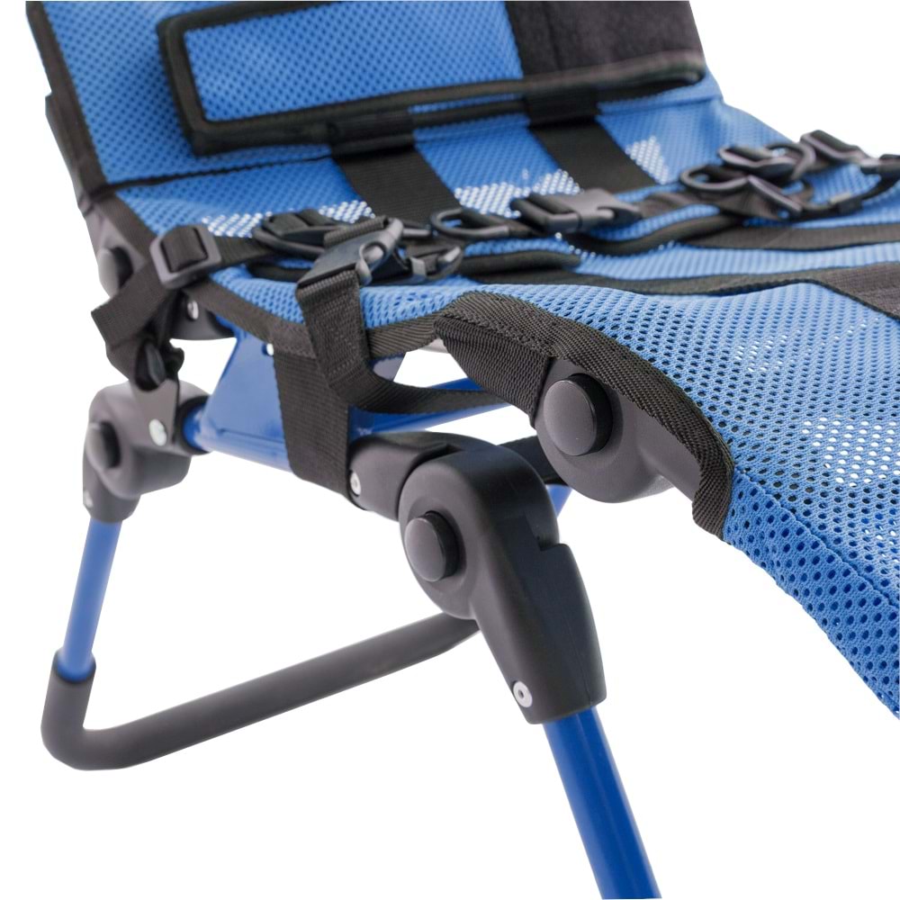Hasta Yıkama Sandalyesi Akces Med Akvosego Mavi