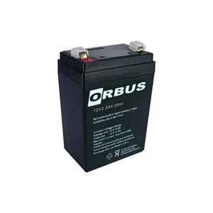 12Volt 2.2AH Batarya Orbus ORB 12-2.2K