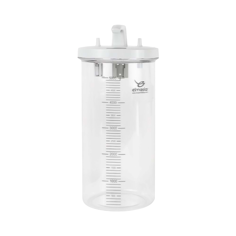 Cerrahi Aspiratör Kavanozu Elmaslar HT01M010 5 Litre
