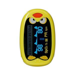 Parmak Tipi Pulse Oksimetre G-Life K1 Sarı